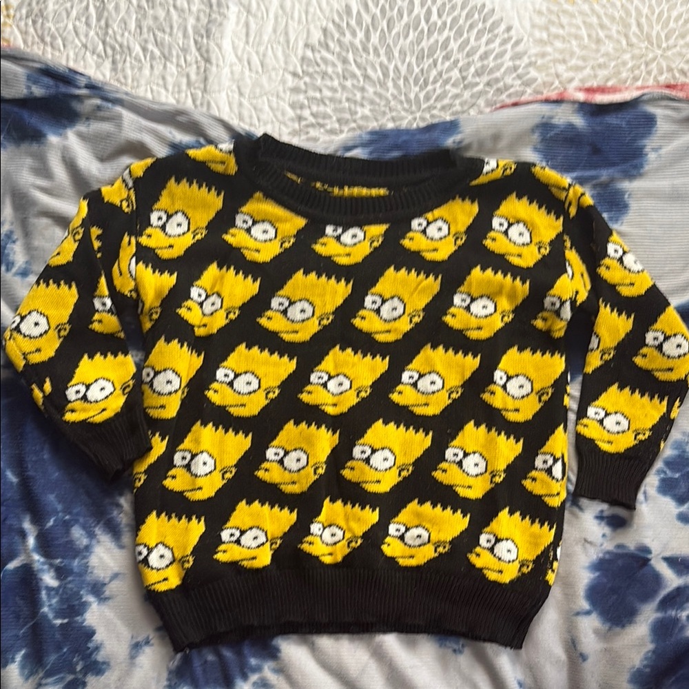 Vintage Bart Simpson sweater